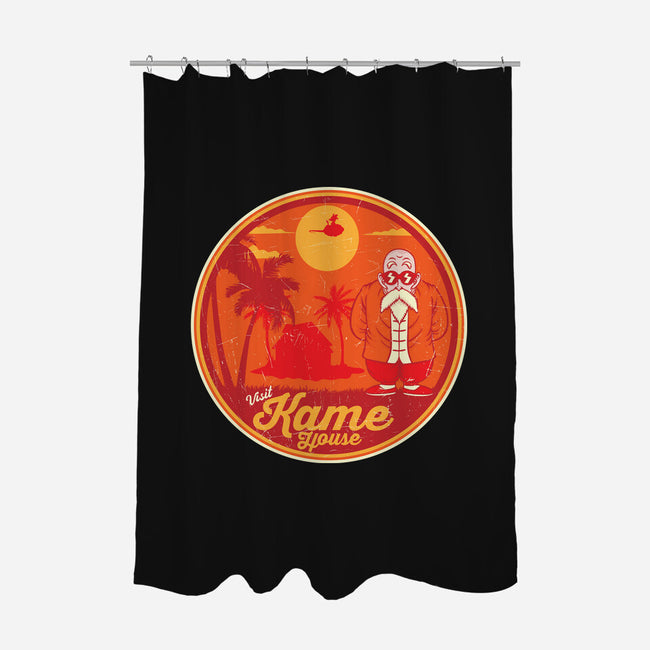 Visit Kame House-None-Polyester-Shower Curtain-CarloJ1956