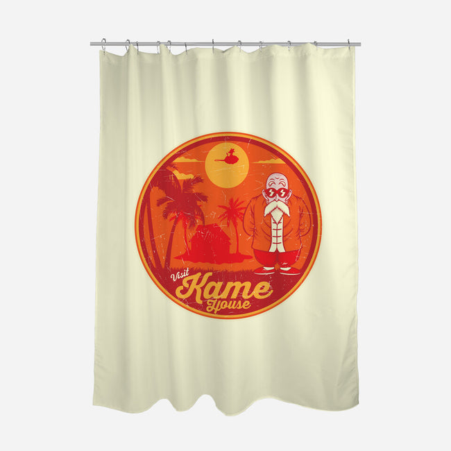 Visit Kame House-None-Polyester-Shower Curtain-CarloJ1956