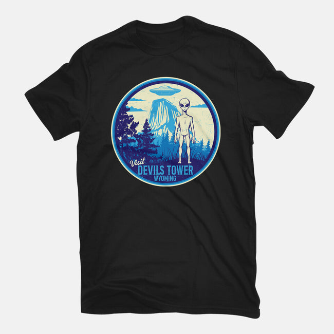 Visit Devils Tower-Mens-Premium-Tee-CarloJ1956