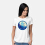 Visit Devils Tower-Womens-Basic-Tee-CarloJ1956