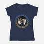 In Spock We Trust-Womens-V-Neck-Tee-momma_gorilla
