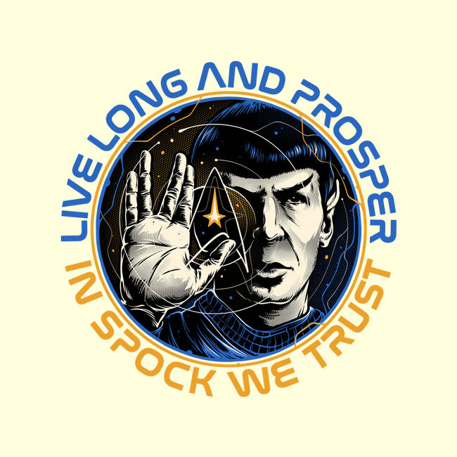 In Spock We Trust-None-Glossy-Sticker-momma_gorilla