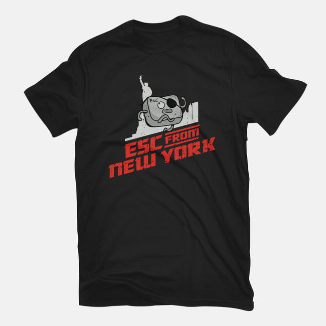 Esc From New York-Mens-Premium-Tee-retrodivision