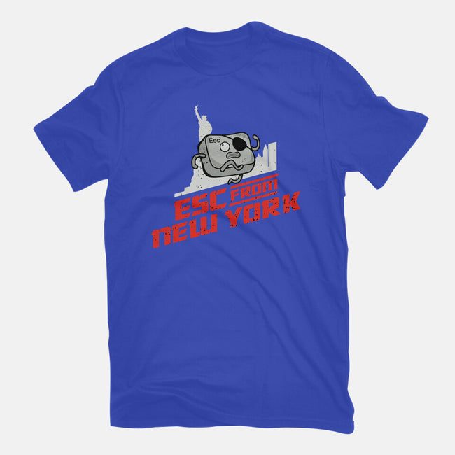 Esc From New York-Mens-Premium-Tee-retrodivision