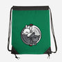 Dragon Circle-None-Drawstring-Bag-erion_designs