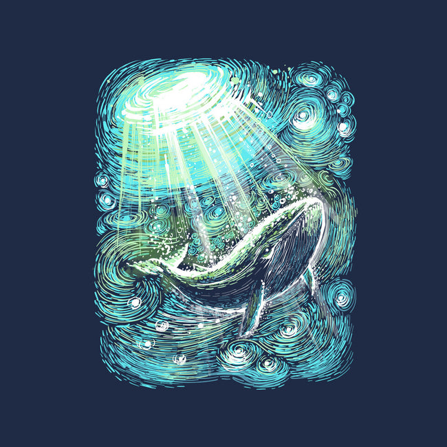 Starry Whale-Womens-V-Neck-Tee-zascanauta