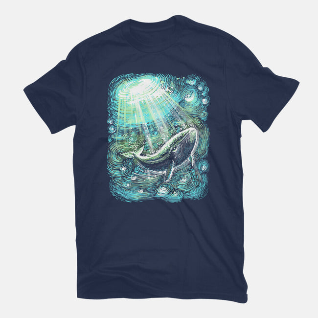 Starry Whale-Unisex-Basic-Tee-zascanauta