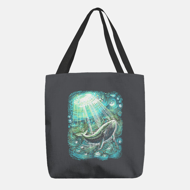 Starry Whale-None-Basic Tote-Bag-zascanauta