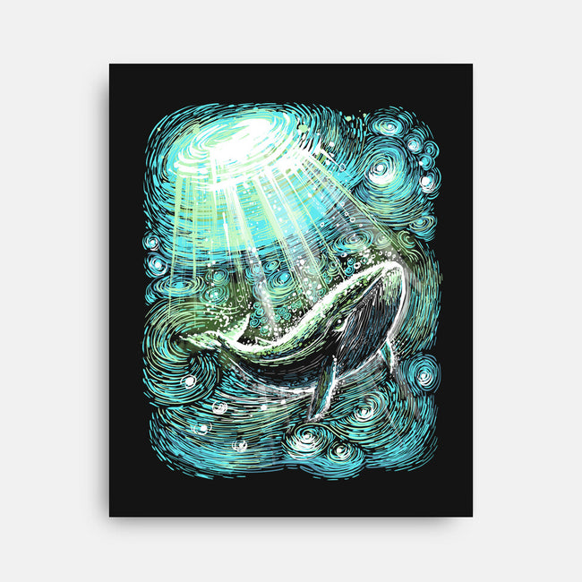 Starry Whale-None-Stretched-Canvas-zascanauta