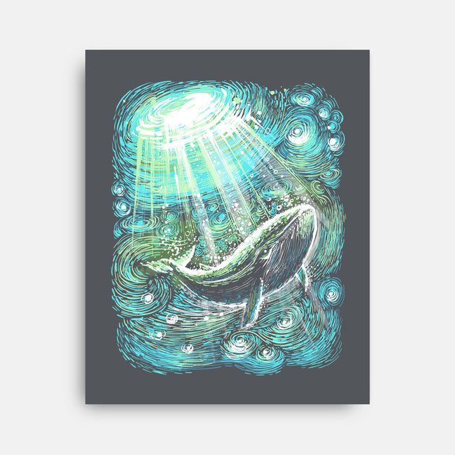 Starry Whale-None-Stretched-Canvas-zascanauta