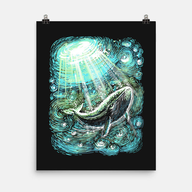 Starry Whale-None-Matte-Poster-zascanauta