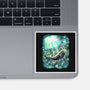 Starry Whale-None-Glossy-Sticker-zascanauta