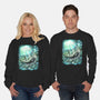 Starry Whale-Unisex-Crew Neck-Sweatshirt-zascanauta