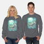 Starry Whale-Unisex-Crew Neck-Sweatshirt-zascanauta