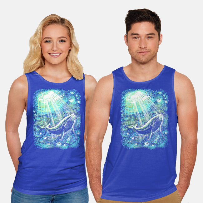 Starry Whale-Unisex-Basic-Tank-zascanauta