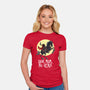 No Head-Womens-Fitted-Tee-zascanauta
