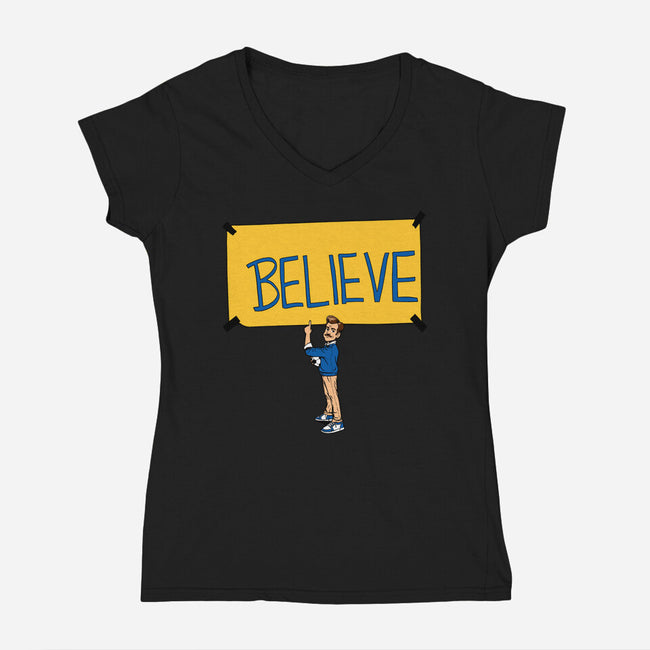 The Ultimate Trainer-Womens-V-Neck-Tee-Tronyx79