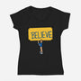 The Ultimate Trainer-Womens-V-Neck-Tee-Tronyx79