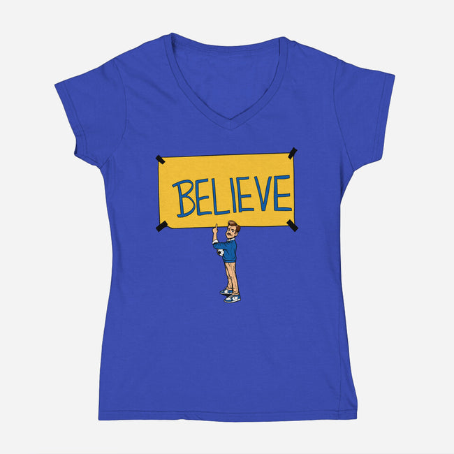 The Ultimate Trainer-Womens-V-Neck-Tee-Tronyx79