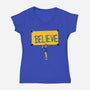 The Ultimate Trainer-Womens-V-Neck-Tee-Tronyx79