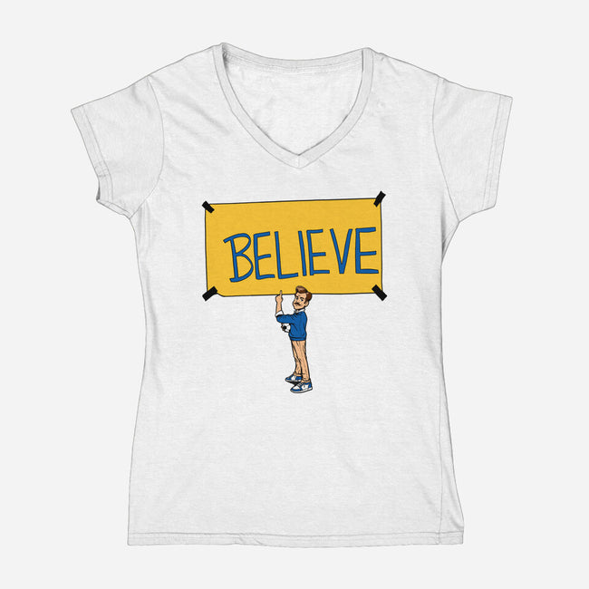The Ultimate Trainer-Womens-V-Neck-Tee-Tronyx79