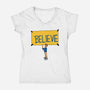The Ultimate Trainer-Womens-V-Neck-Tee-Tronyx79