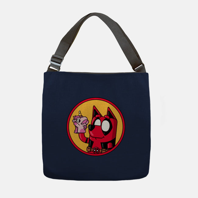 Dadpool-None-Adjustable Tote-Bag-Raffiti