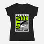 Activator-Con-Womens-V-Neck-Tee-Getsousa!