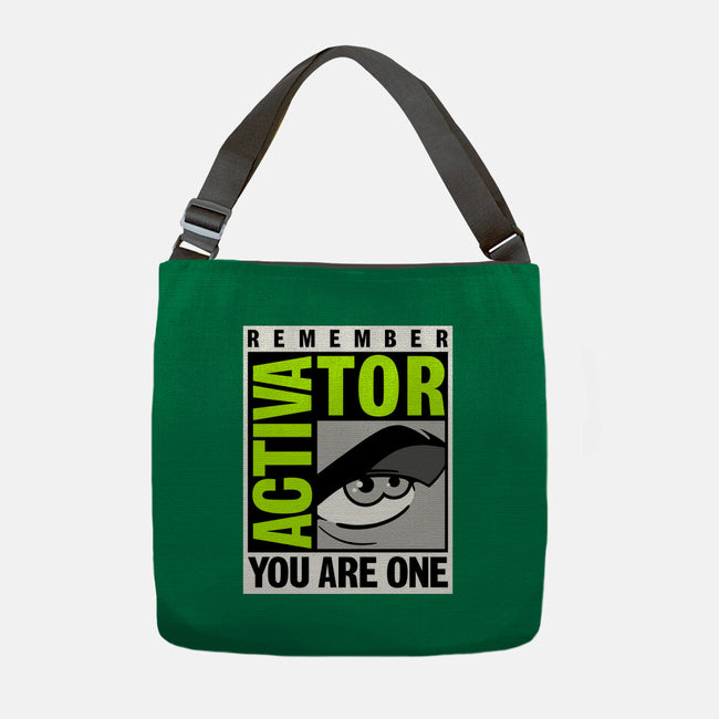 Activator-Con-None-Adjustable Tote-Bag-Getsousa!