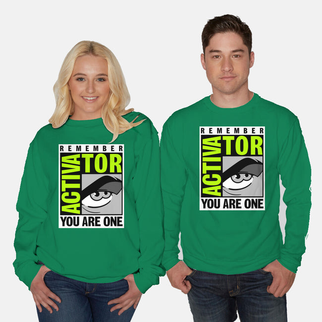 Activator-Con-Unisex-Crew Neck-Sweatshirt-Getsousa!