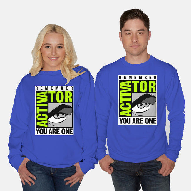 Activator-Con-Unisex-Crew Neck-Sweatshirt-Getsousa!