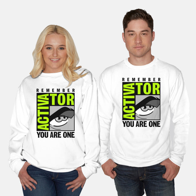 Activator-Con-Unisex-Crew Neck-Sweatshirt-Getsousa!