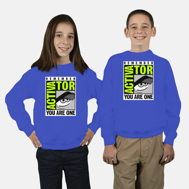 Activator-Con-Youth-Crew Neck-Sweatshirt-Getsousa!