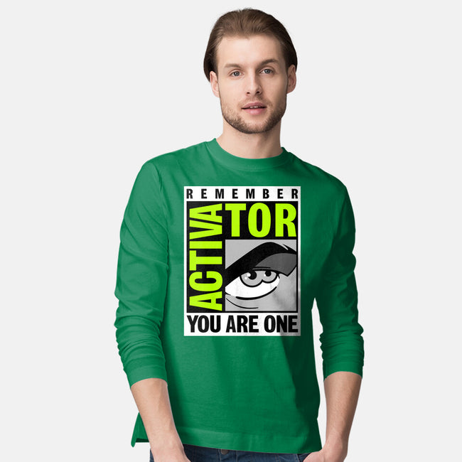 Activator-Con-Mens-Long Sleeved-Tee-Getsousa!