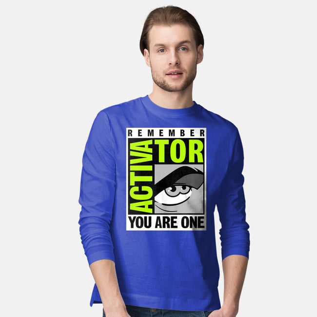 Activator-Con-Mens-Long Sleeved-Tee-Getsousa!