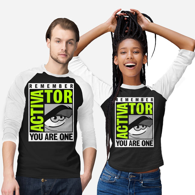 Activator-Con-Unisex-Baseball-Tee-Getsousa!