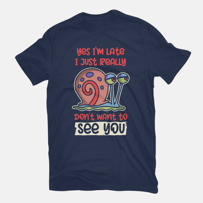 Yes I'm Late-Womens-Fitted-Tee-turborat14