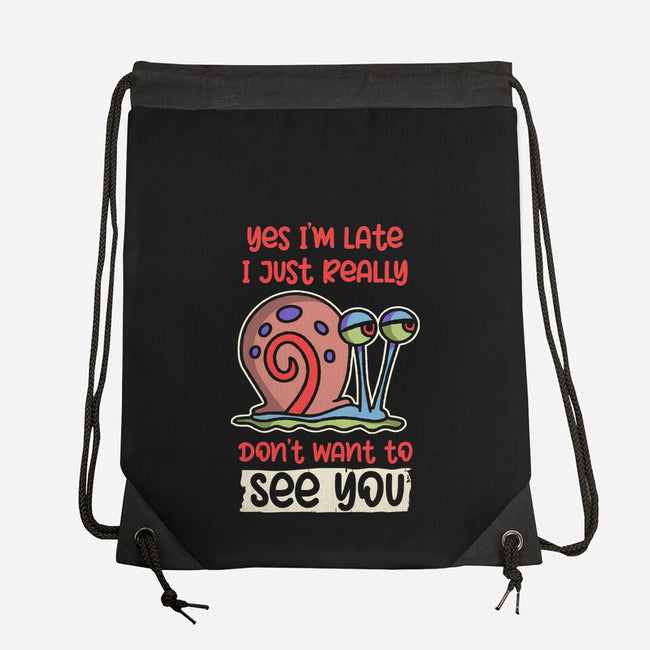 Yes I'm Late-None-Drawstring-Bag-turborat14