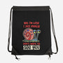 Yes I'm Late-None-Drawstring-Bag-turborat14
