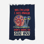 Yes I'm Late-None-Polyester-Shower Curtain-turborat14