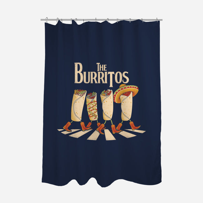 The Burritos-None-Polyester-Shower Curtain-naomori