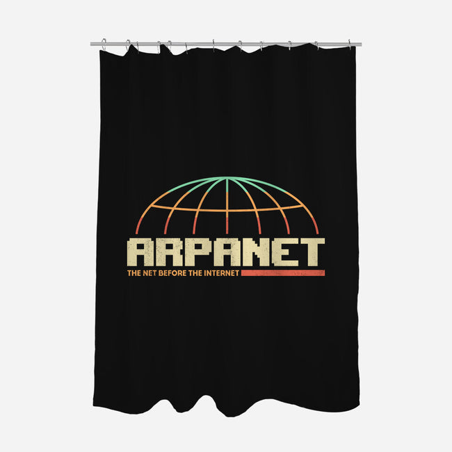 Retro Network-None-Polyester-Shower Curtain-retrodivision