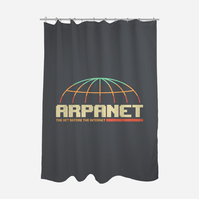 Retro Network-None-Polyester-Shower Curtain-retrodivision