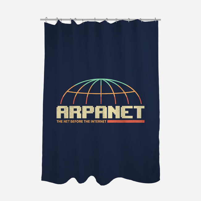 Retro Network-None-Polyester-Shower Curtain-retrodivision