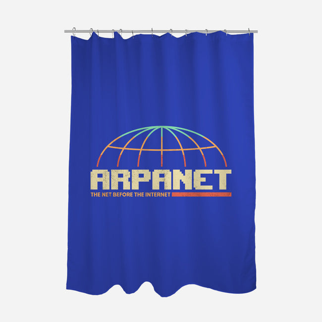 Retro Network-None-Polyester-Shower Curtain-retrodivision