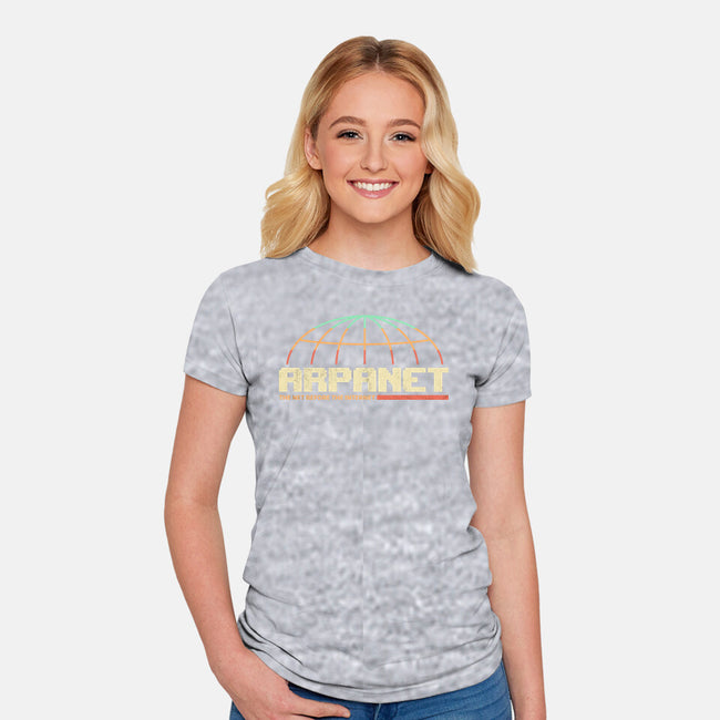 Retro Network-Womens-Fitted-Tee-retrodivision