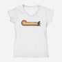 Vintage Creature-Womens-V-Neck-Tee-retrodivision