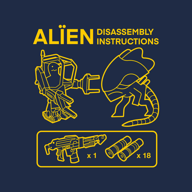 Alien Disassembly-Womens-V-Neck-Tee-Jorgetiradoart