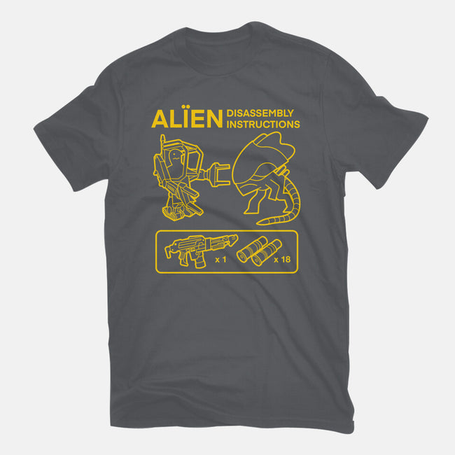 Alien Disassembly-Mens-Premium-Tee-Jorgetiradoart