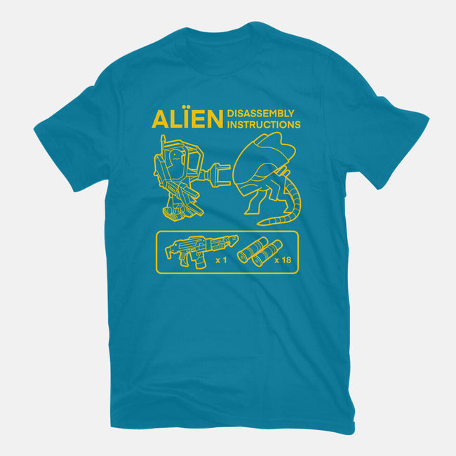 Alien Disassembly-Mens-Premium-Tee-Jorgetiradoart